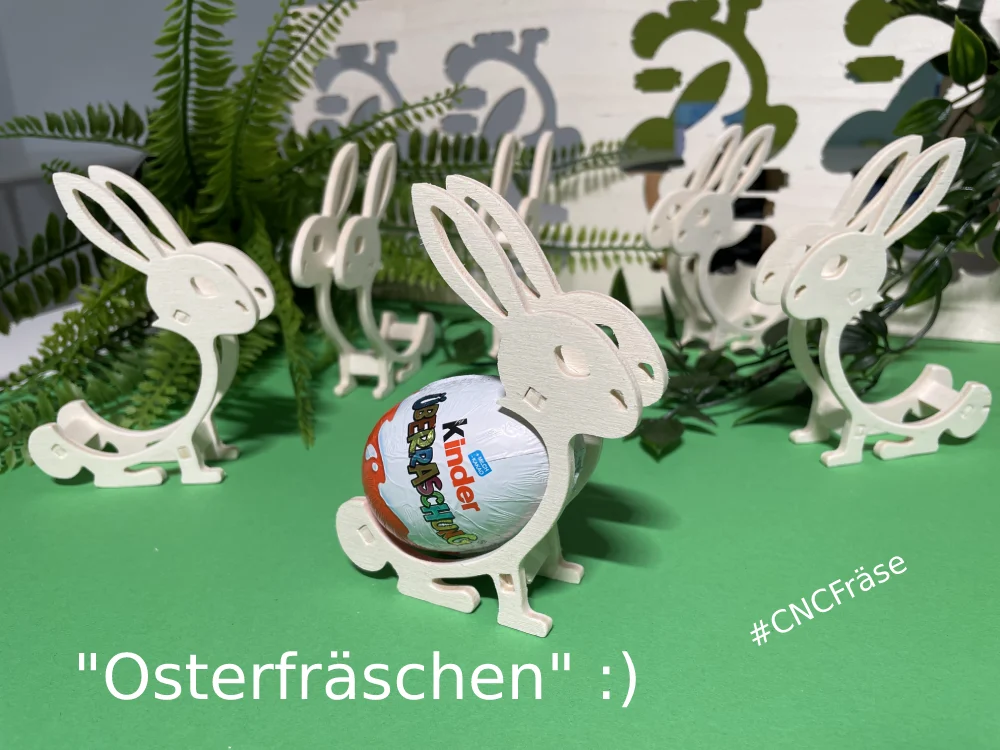 Osterfräschen werden gebastelt